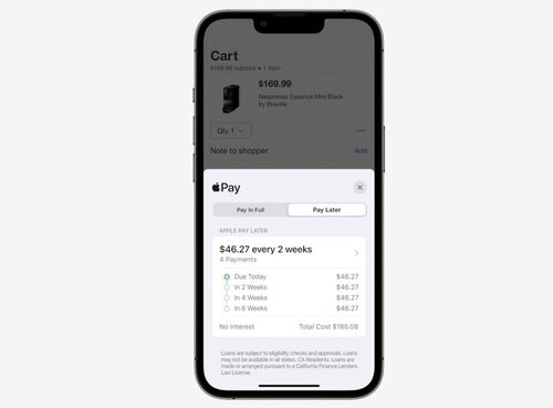 Así funciona Apple Pay Later