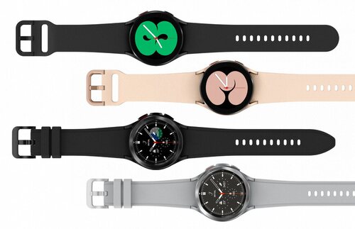 Así son los Galaxy Watch4 (arriba) y Galaxy Watch4 Classic (abajo)